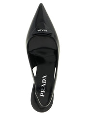 Prada Black Calfskin Pumps