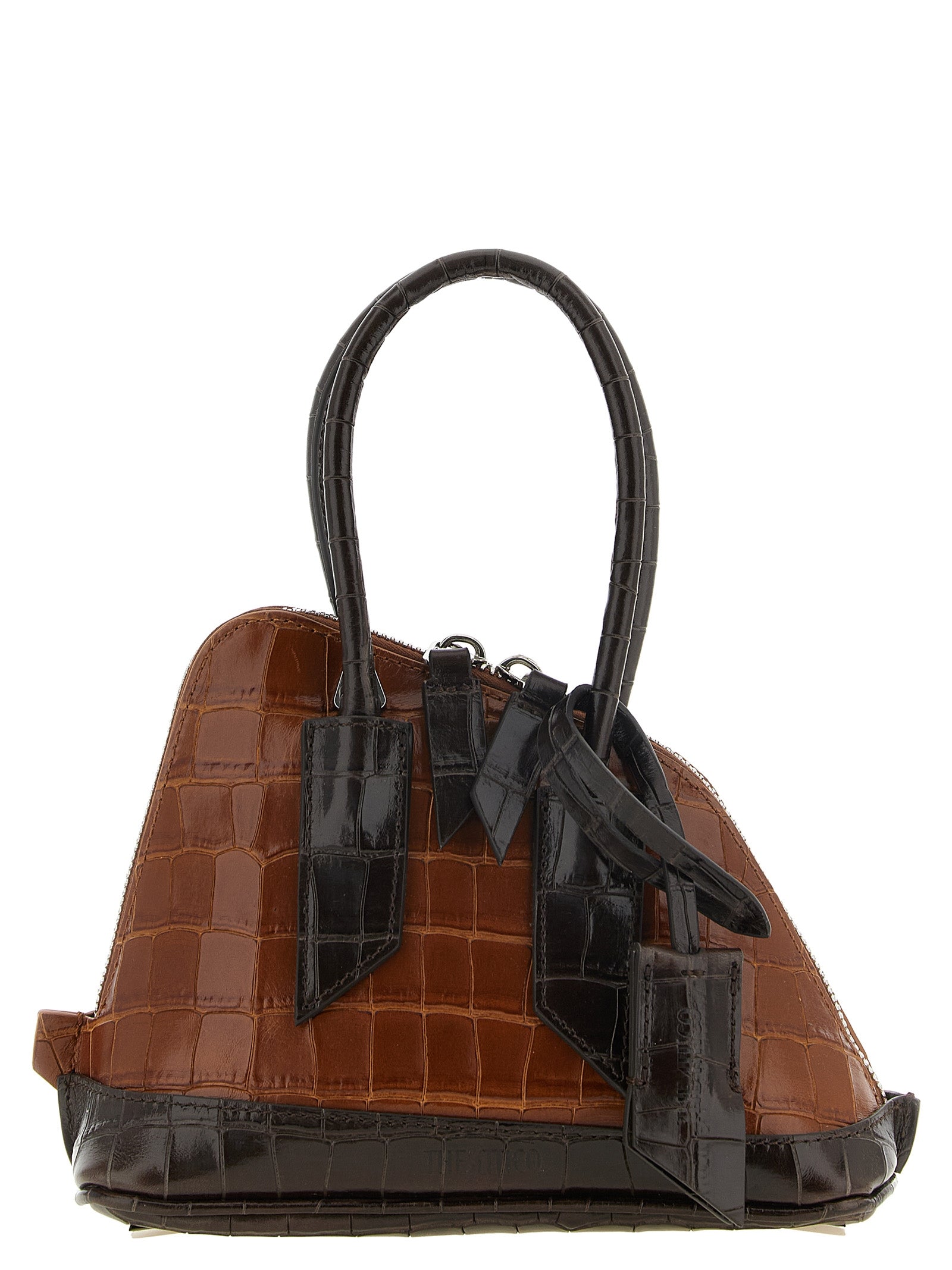 The Attico Brown Calfskin Handbags