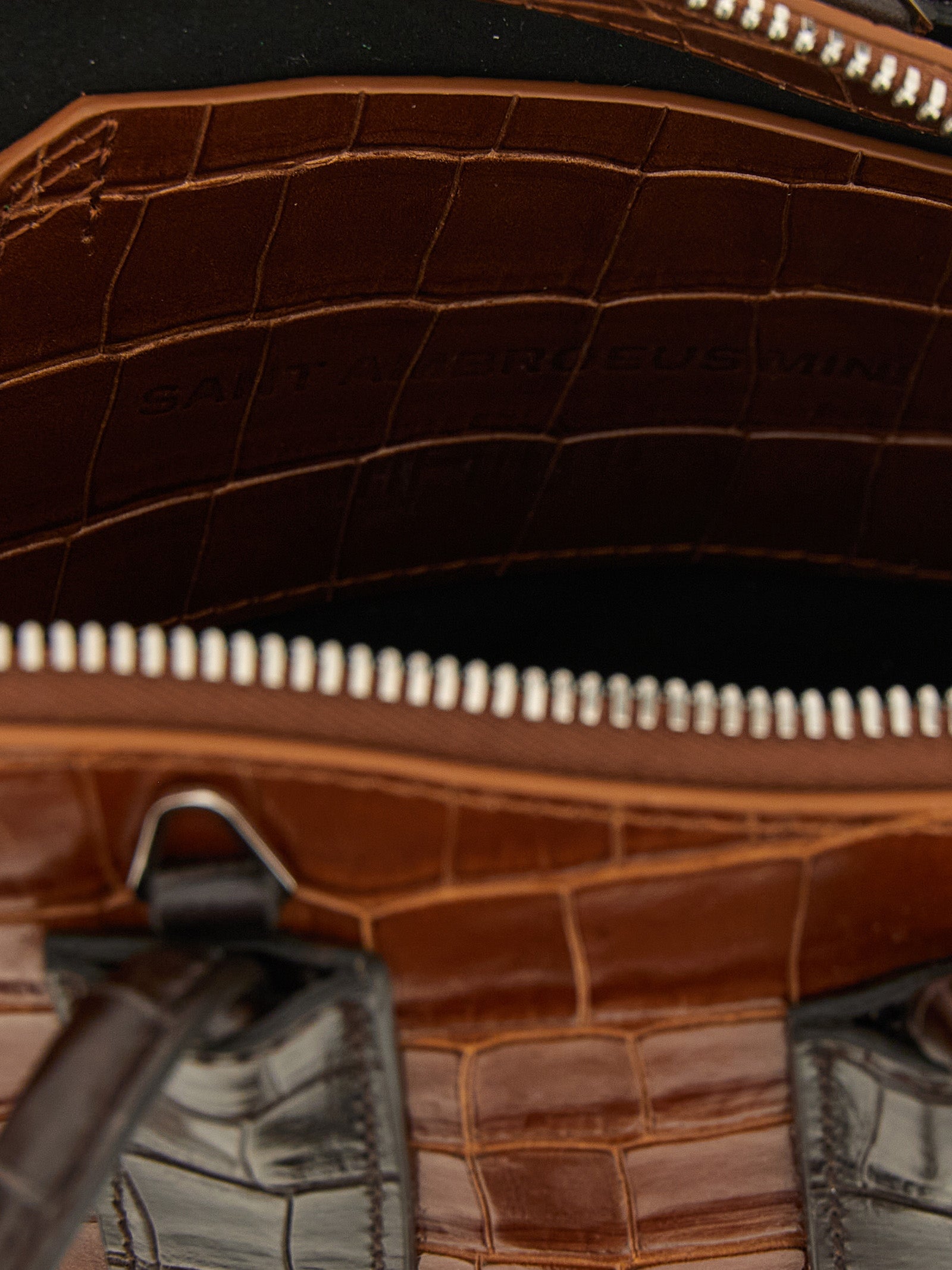 The Attico Brown Calfskin Handbags