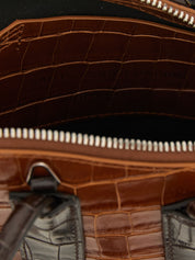 The Attico Brown Calfskin Handbags