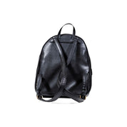 Guess Black Polyurethane Backpacks