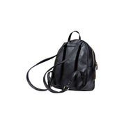 Guess Black Polyurethane Backpacks