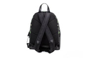 MCM Green Purple Mixed Leather Backpack