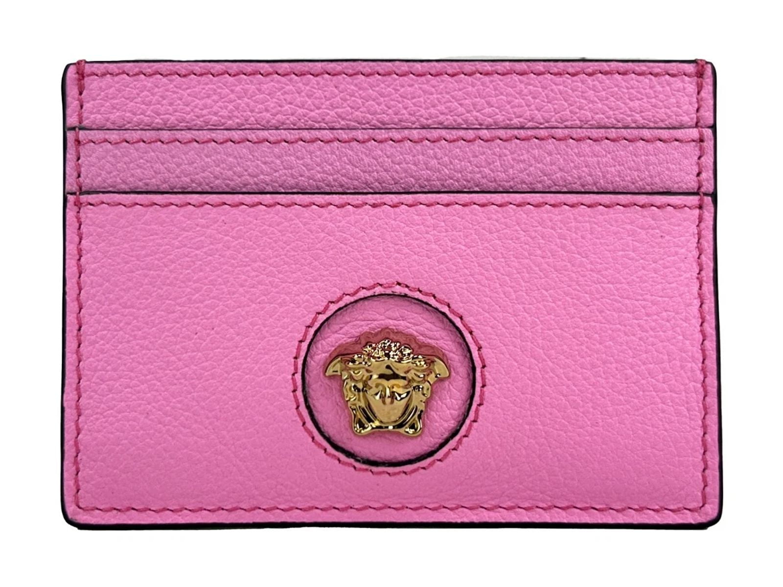 Versace Pink Leather Card Case
