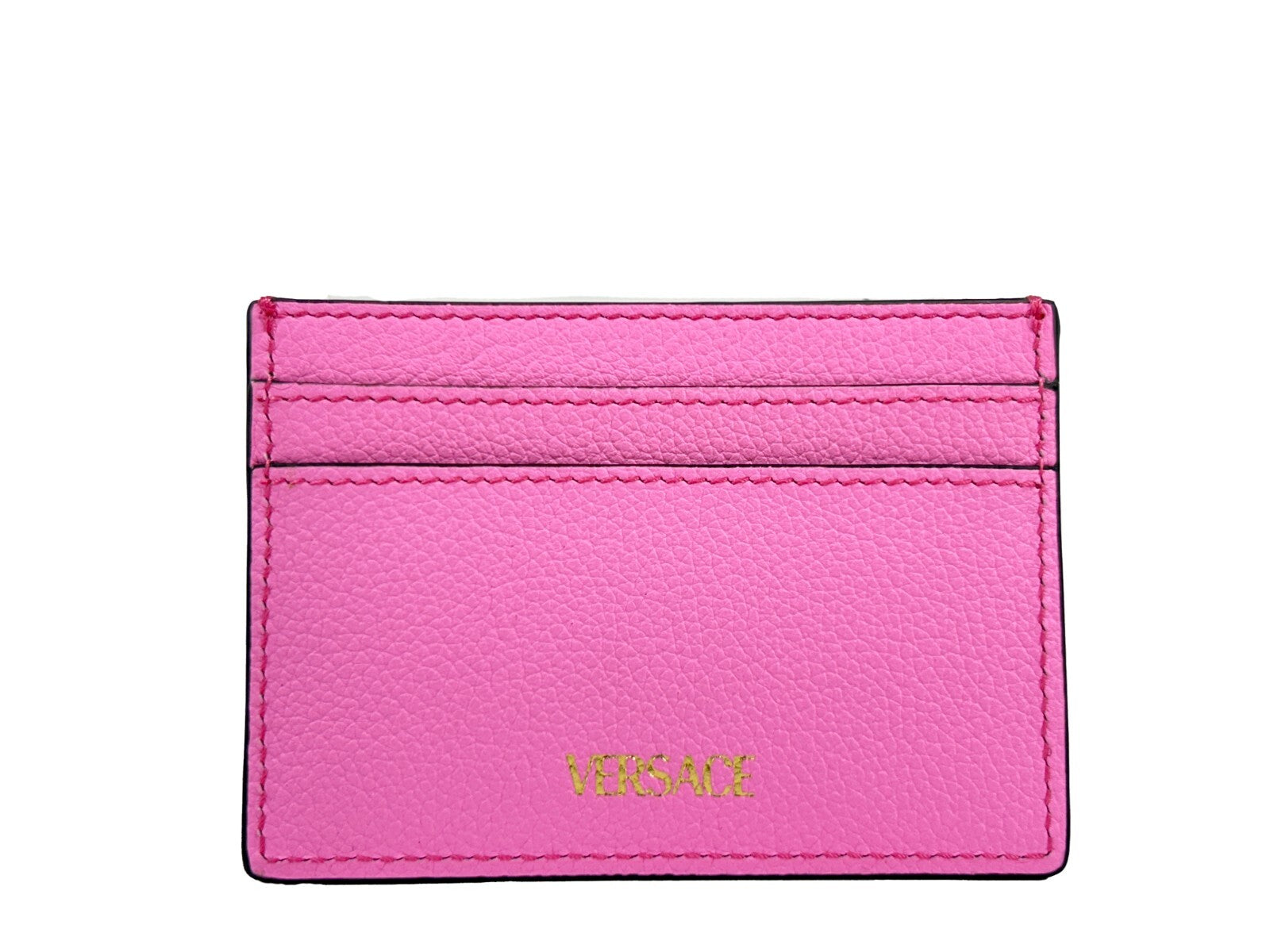 Versace Pink Leather Card Case