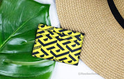 Versace Multicolor Coated Canvas Card Cases