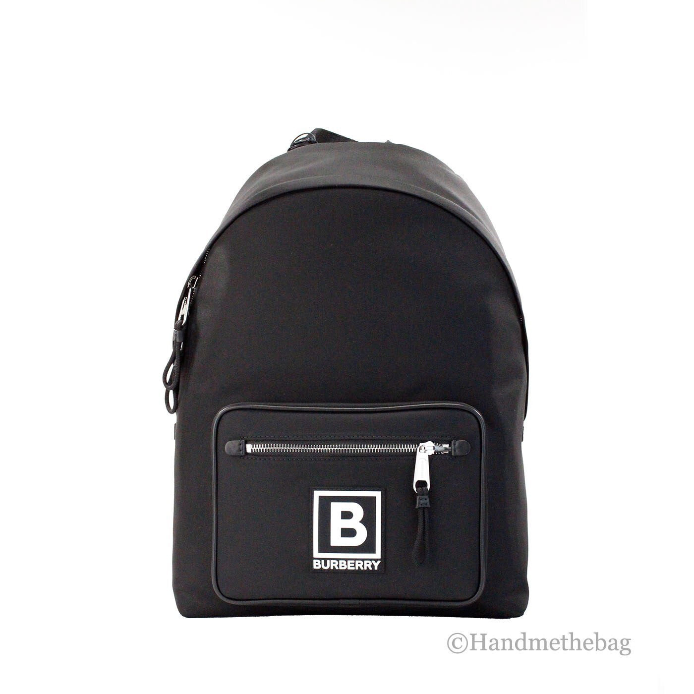 Burberry Black Nylon Backpack