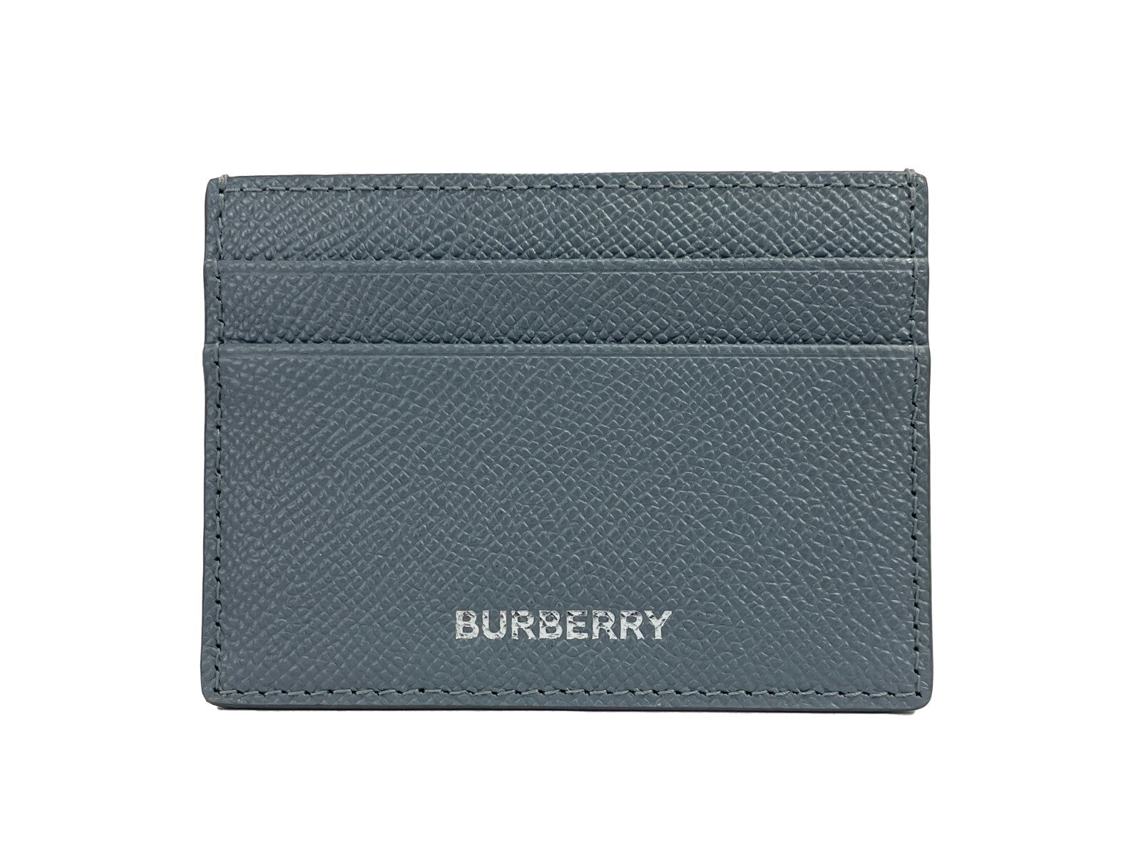Burberry Storm Grey Leather Card Cases