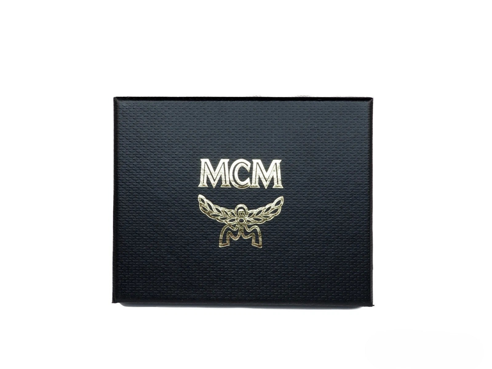 MCM Neon Yellow Coated Canvas Card Cases