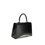 Balenciaga Black Calfskin Medium Hourglass Avenue Shoulder Bag