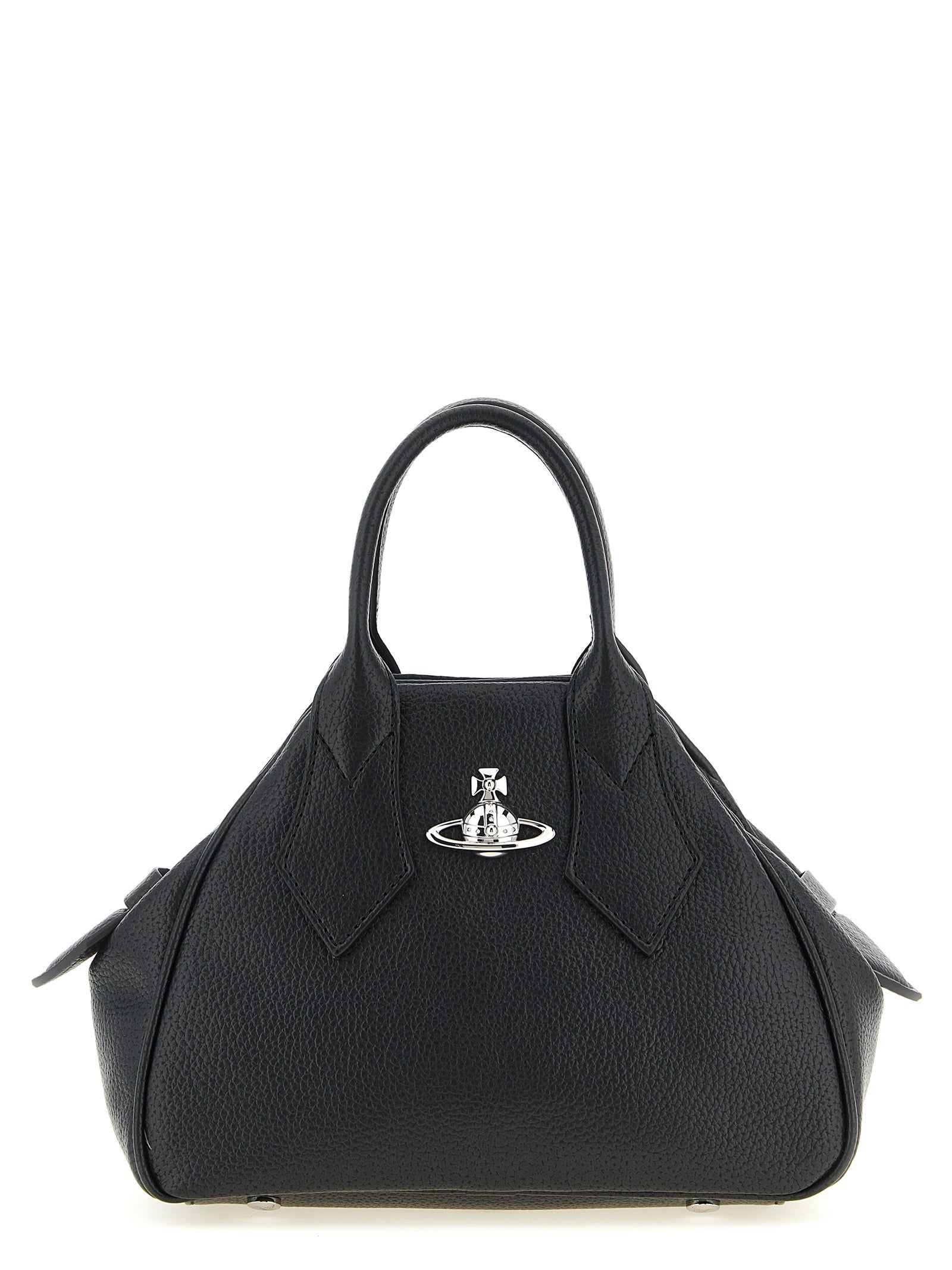 Vivienne Westwood Black Polyurethane Handbag