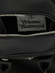 Vivienne Westwood Black Polyurethane Handbag