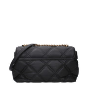Versace Black Leather Crossbody Bag