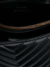 PINKO Black Sheepskin Handbags
