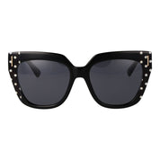 Moschino Black Acetate Sunglasses