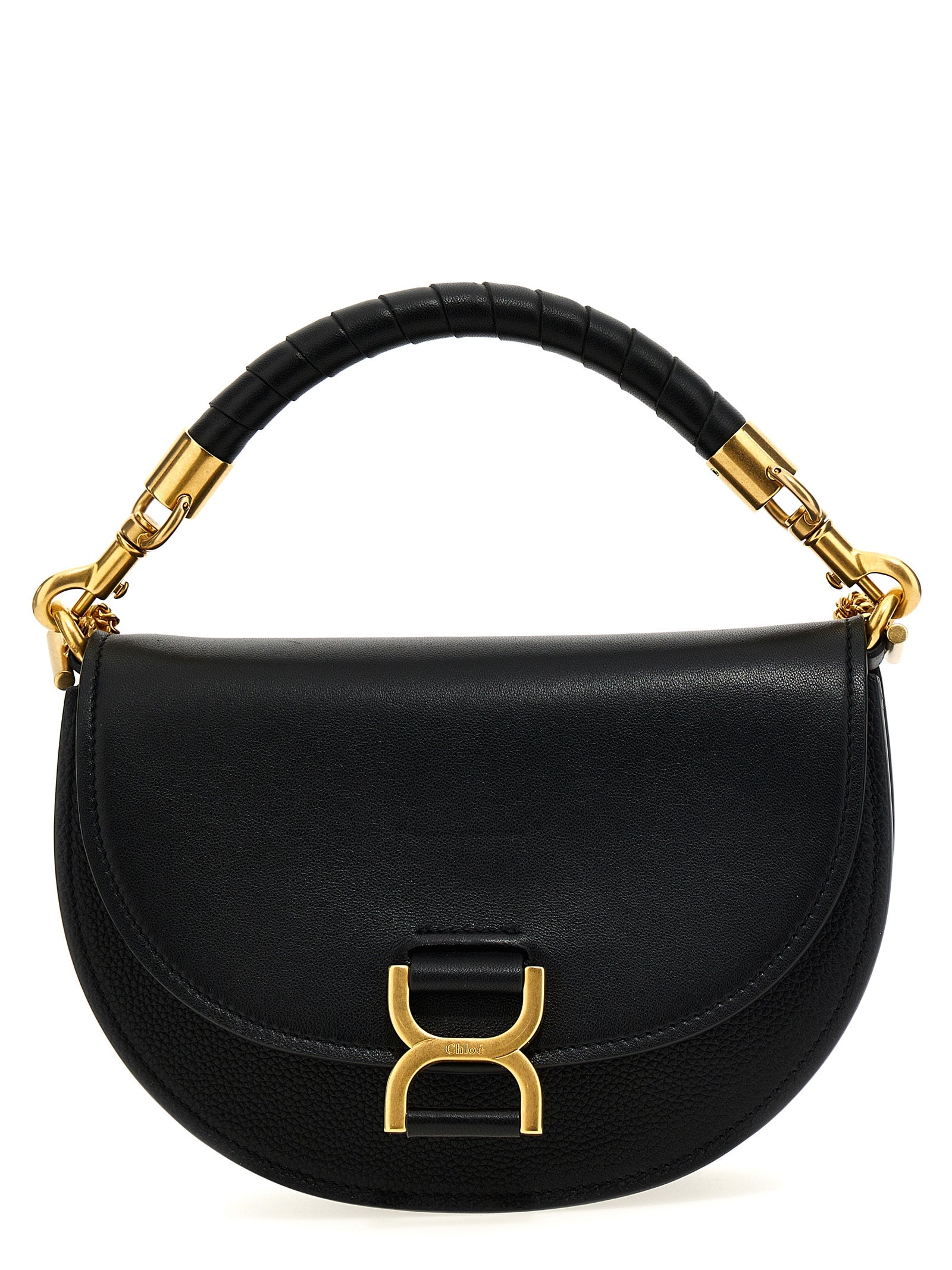 Chloé Black Calfskin Handbags