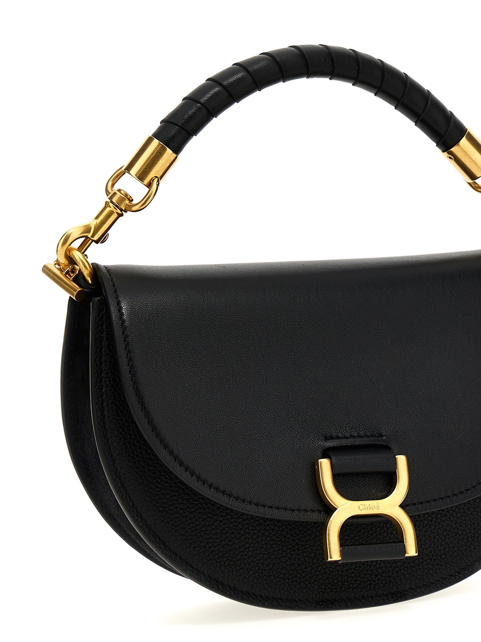 Chloé Black Calfskin Handbags