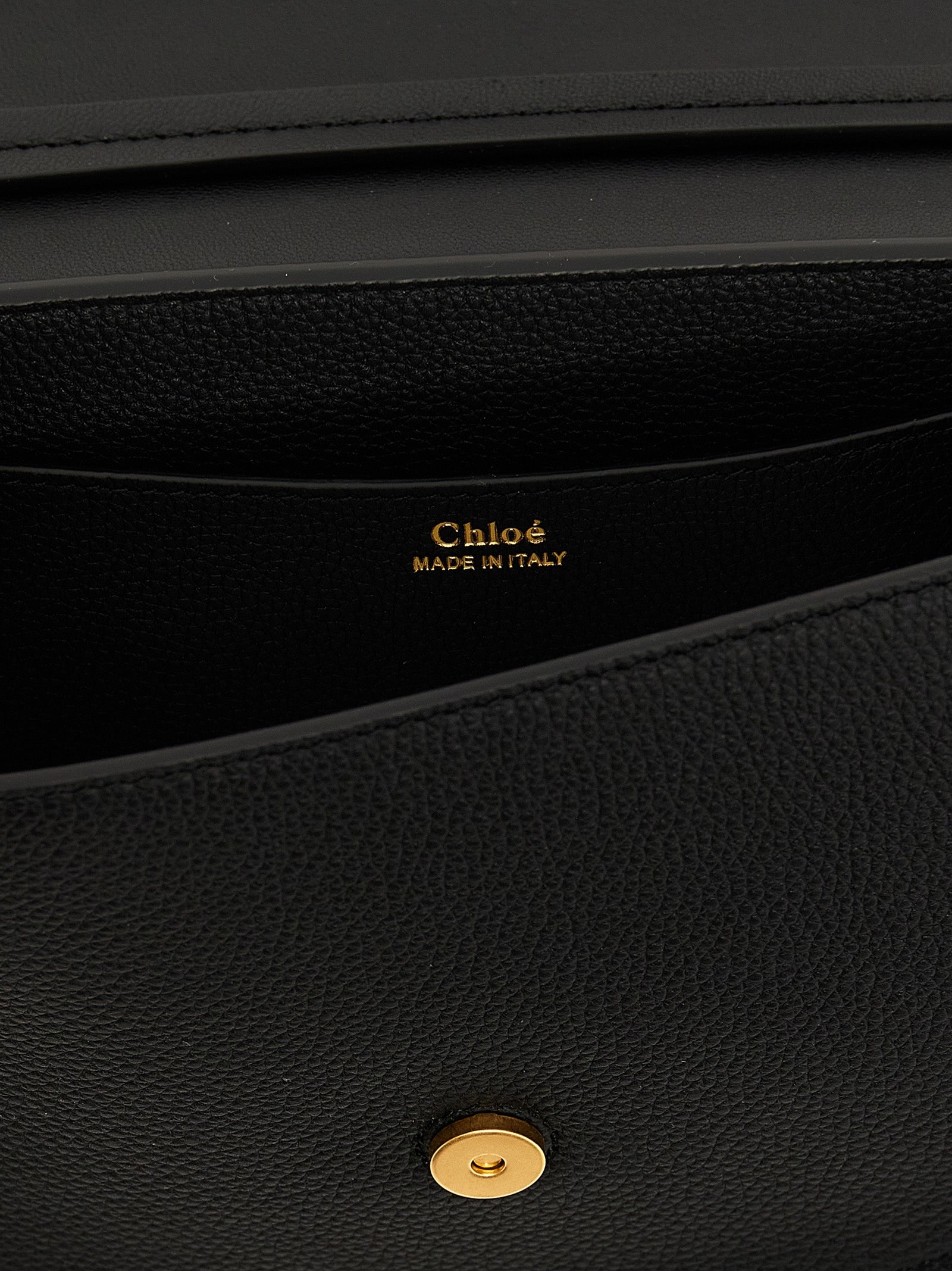 Chloé Black Calfskin Handbags