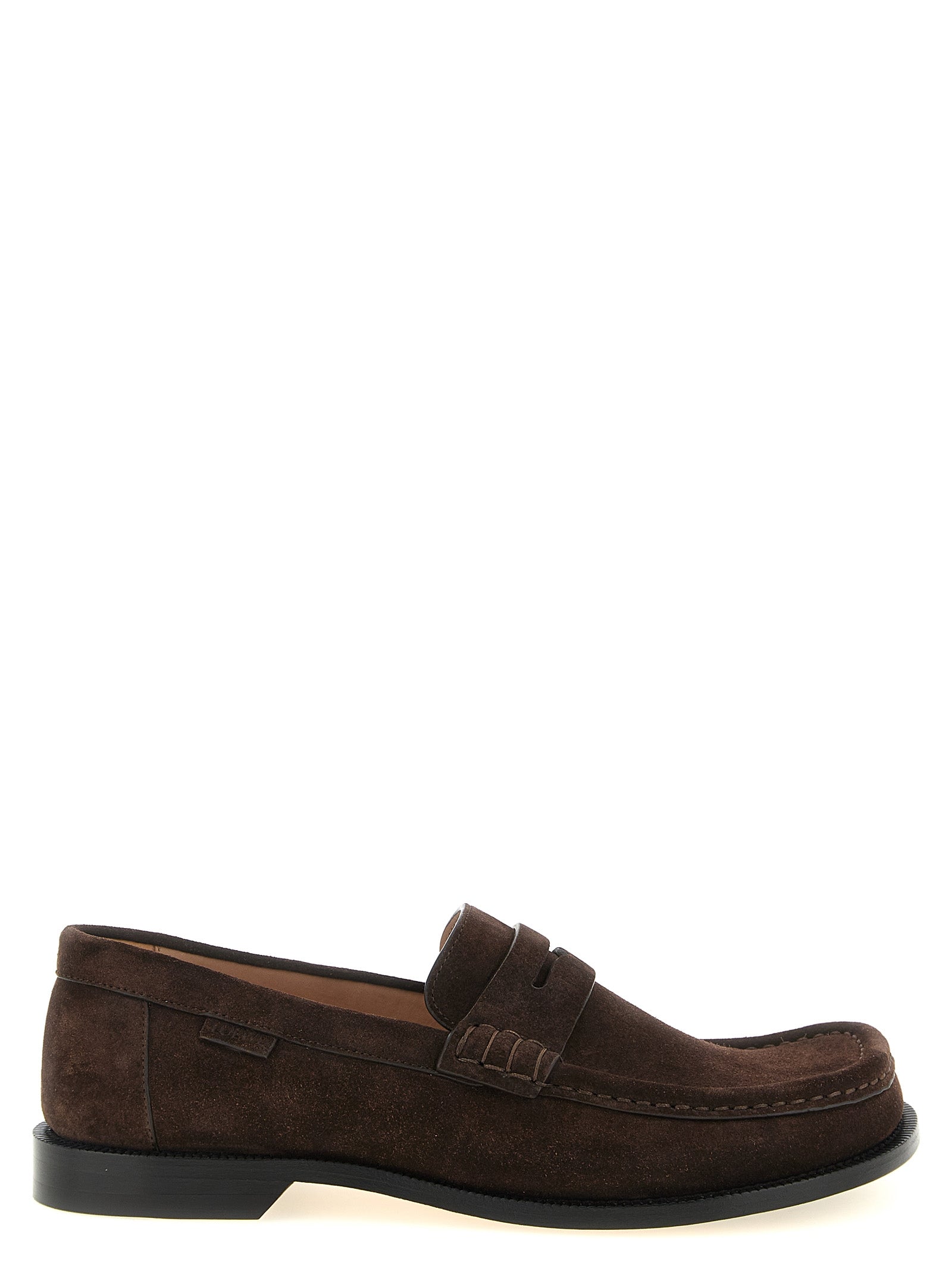 Loewe Brown Calfskin Loafers