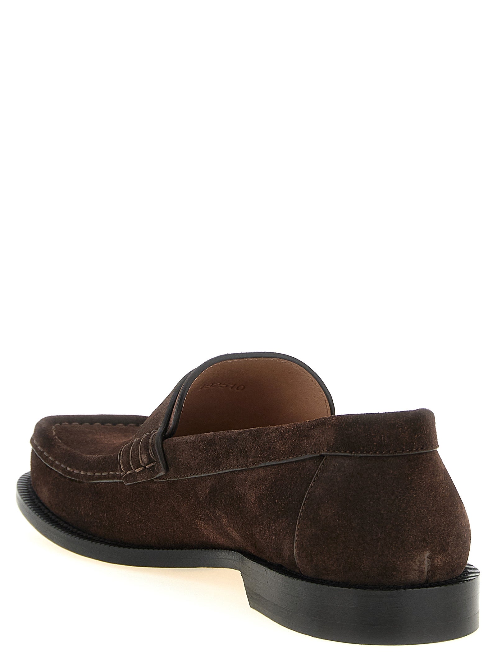 Loewe Brown Calfskin Loafers