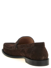 Loewe Brown Calfskin Loafers