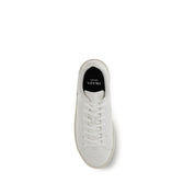 Prada White Calf Leather Sneakers