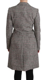 Multicolor Trench Knee Long Jacket Coat