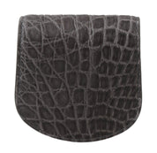 Gray Exotic Skin Condom Case Holder Pocket Wallet