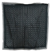 Blå Foulard Sidenhalsduk Dam