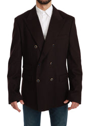 Bordeaux Cashmere Coat TAORMINA Blazer