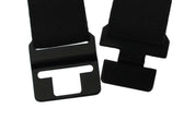 White Waist Silk Cummerbund Belt