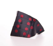 Svart midjeband/cummerbund till smoking.