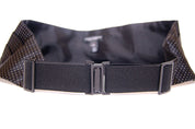 Svart midjeband/cummerbund till smoking.