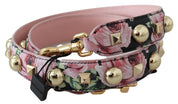 Dolce & Gabbana Pink Leather Shoulder Strap