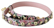 Dolce & Gabbana Pink Leather Shoulder Strap