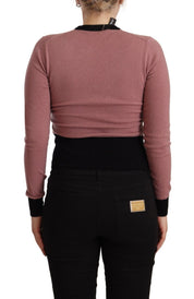 Pink Cashmere Crewneck Sartoria Pullover Sweater
