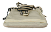 Beige handväska, axelväska, tygväska