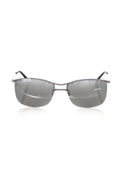Frankie Morello Silver Metallic Fibre Sunglass