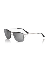 Frankie Morello Silver Metallic Fibre Sunglass