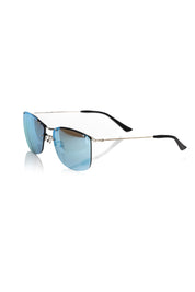 Silver Metallic Men's Sunglasses