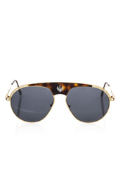 Brown Metallic Sunglasses for Men