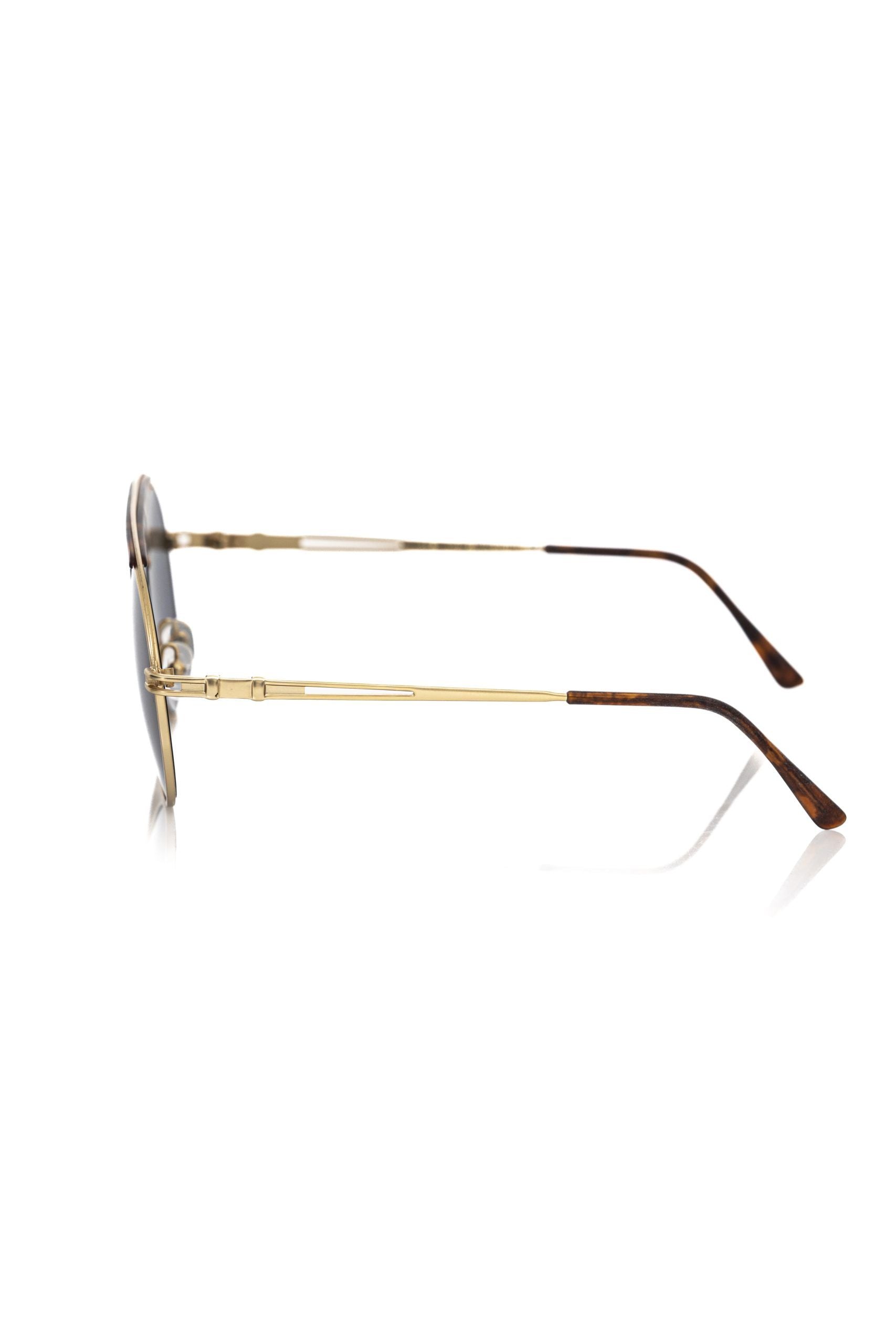 Brown Metallic Sunglasses for Men