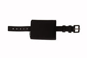 Black Leather Trifold Purse Belt Strap Multi Kit Wallet