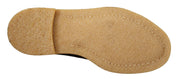 Brown Velvet Exotic Leather Boots