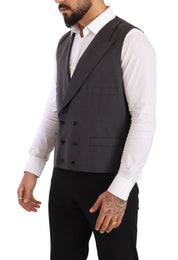 Gray Double Breasted 2 Piece SICILIA Blazer