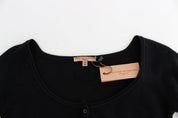 Black Cashmere Cardigan Sweater