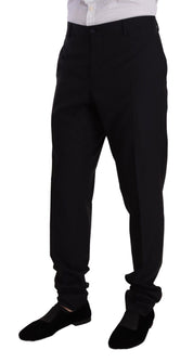 Blue GOLD Wool Single Breasted 2 Piece Suit