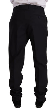 Blue GOLD Wool Single Breasted 2 Piece Suit