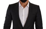 Black MARTINI Single Breasted 2 Piece Suit