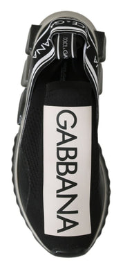 Black White SORRENTO Sport Stretch Sneakers